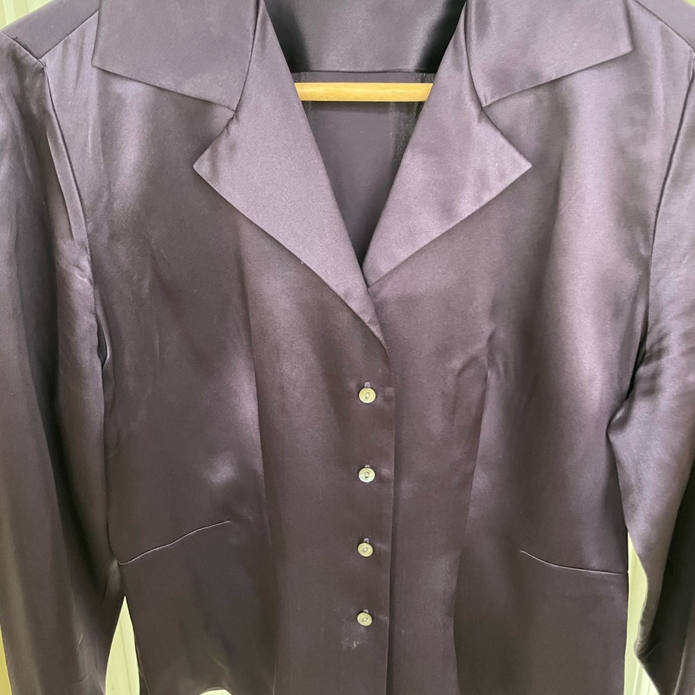 Banana Republic silk blouse .